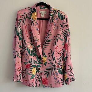 Rachel Zoe Pink Floral Blazer